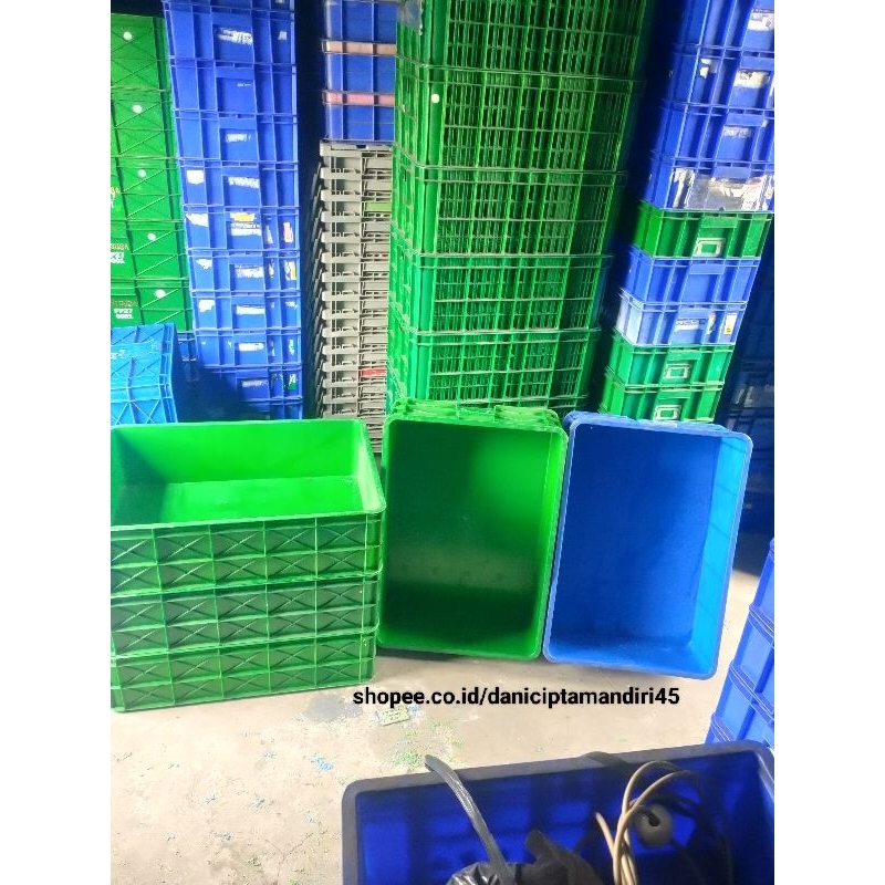 box container rabbit 7022, box ikan, box plastik magot, box serbaguna, bekas