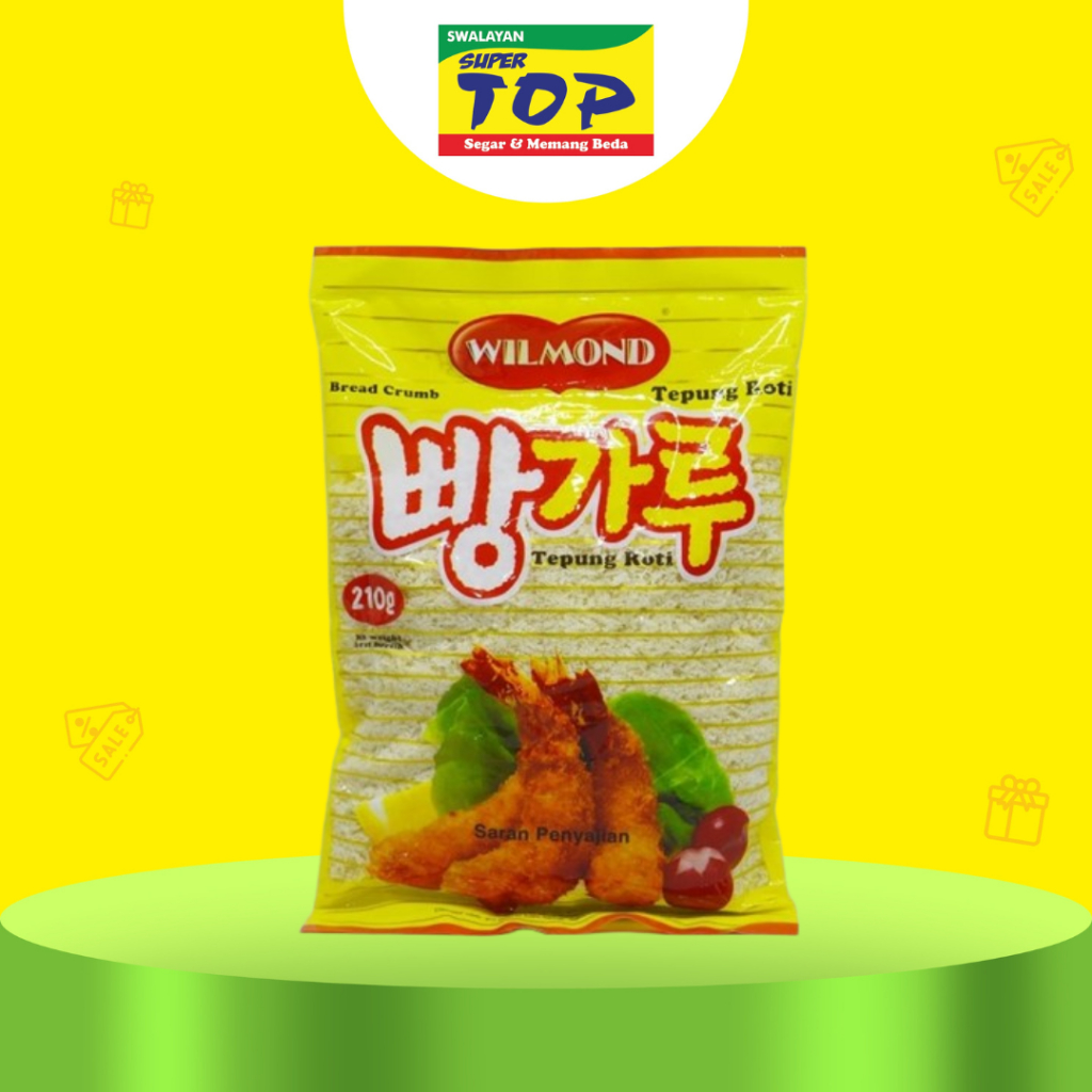 

~TOP~WILMOND TEPUNG ROTI 210GR BREAD CRUMBS