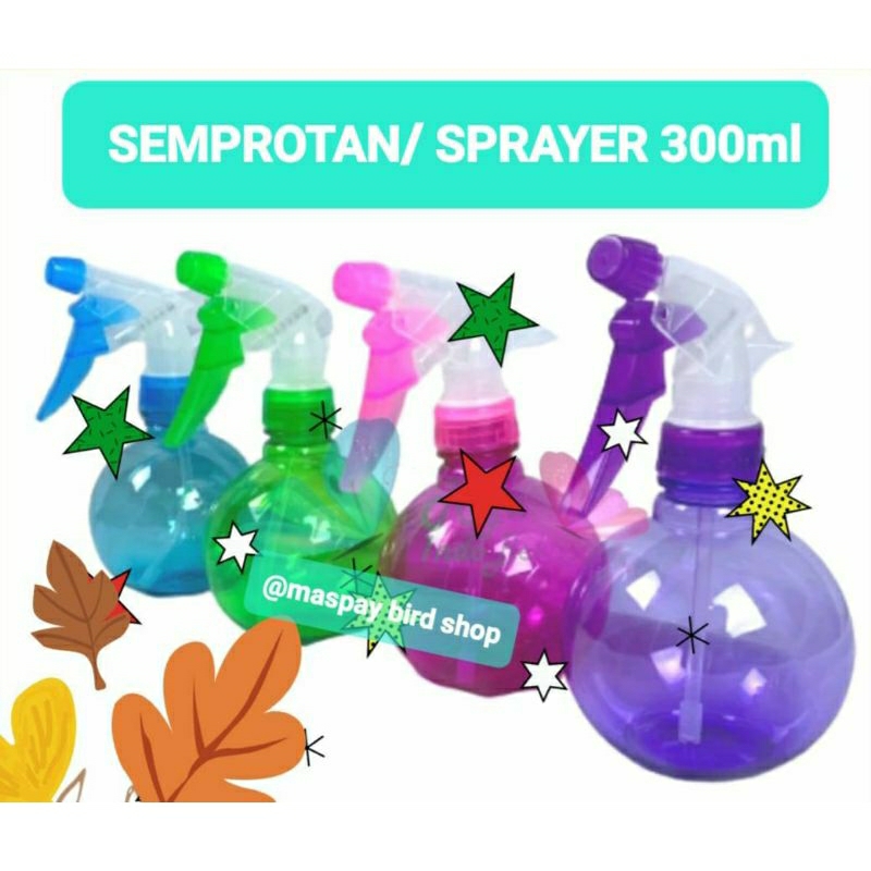SPRAYER SEMPROTAN AIR BULAT KECIL BURUNG KELINCI KUCING ANJING TANAMAN