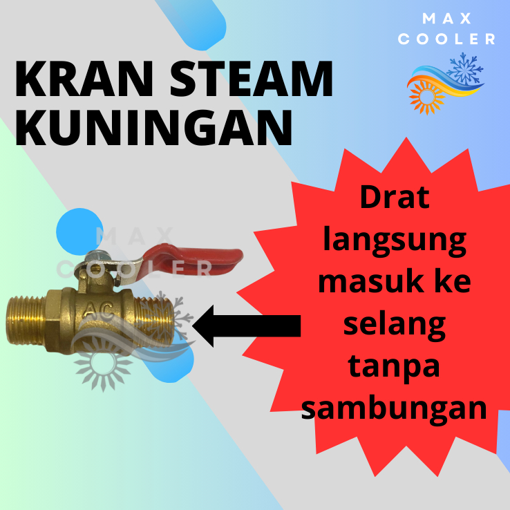 Kran Mesin Steam / Kran Jet Cleaner Cuci AC
