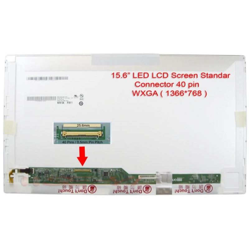 LCD LED Laptop Lenovo Thinkpad L520 L530 L510 L512 SL150 15.6 Inch STD