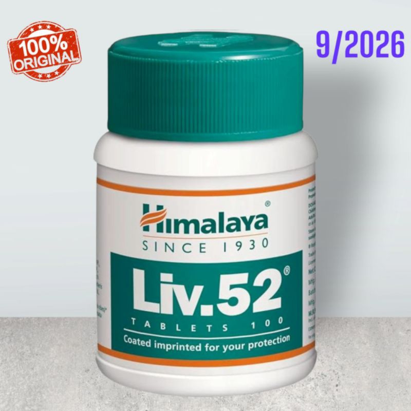 

Liv52 Liv.52 Liv 52 100 Tabs HIMALAYA Liver Protect