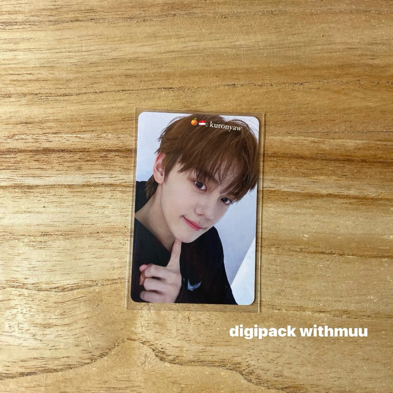 [baca desk] gyuvin digipack withmuu photocard official