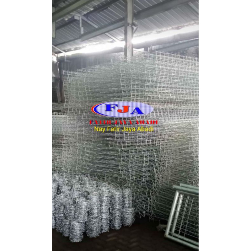 Pagar BRC T.175 x L.240 x Dia 7 mm Elekropleating