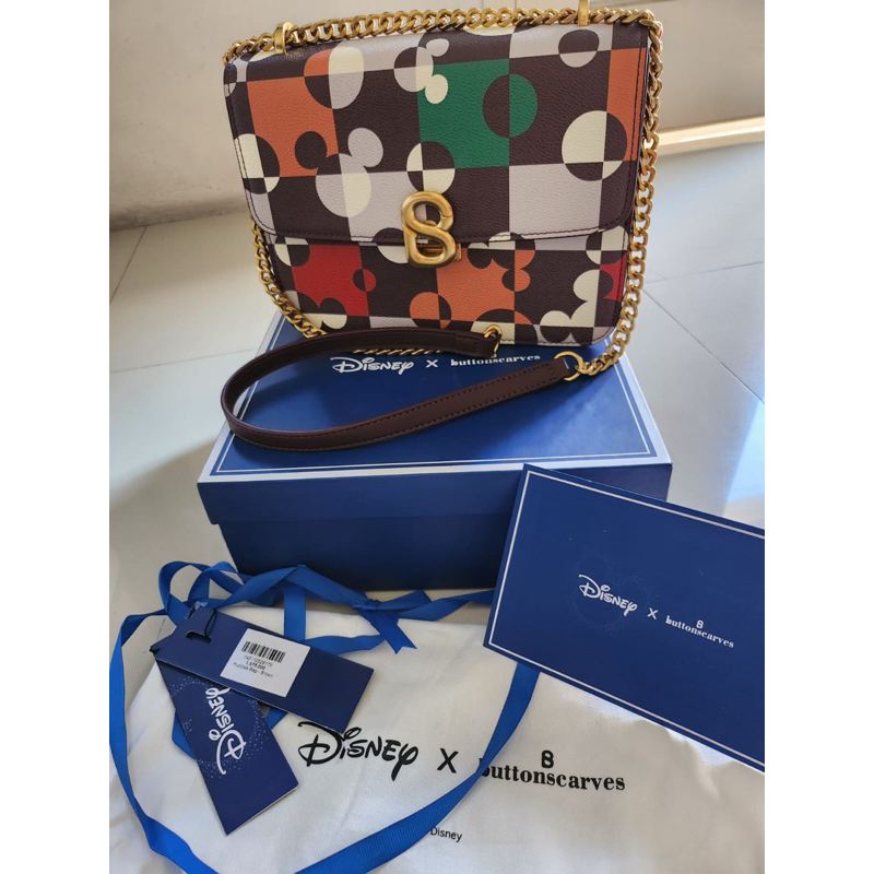 [LIKE NEW] Buttonscarves x Disney Puzzlea Bag