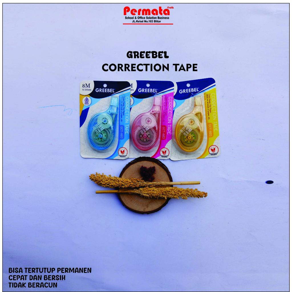 

GREEBEL CORRECTION TAPE 8x5 MM GCT - 803