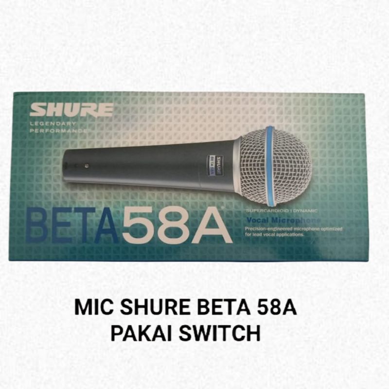 MIC DYNAMIC SHURE BETA58