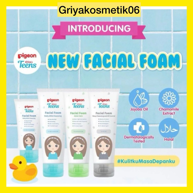 Pigeon Teens Facial Wash / Cuci Muka pigeon