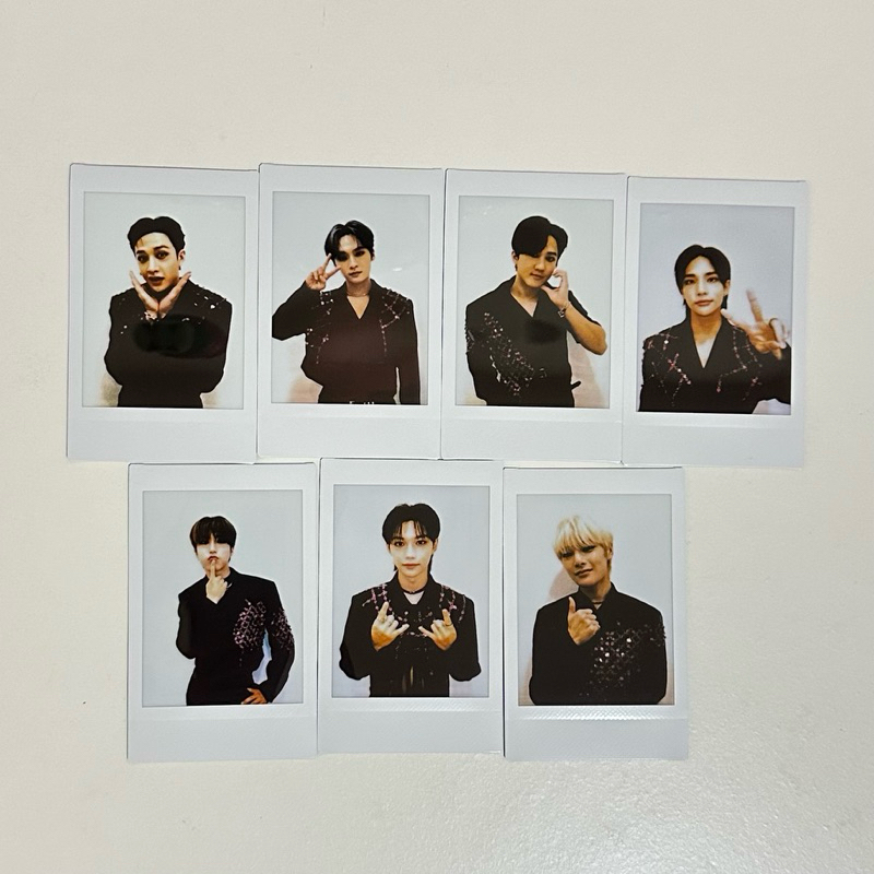 Stray Kids SKZ Maxident KMStation 2.0 Polaroid POB Bang Chan, Lee Know, Changbin, Hyunjin, Han, Feli