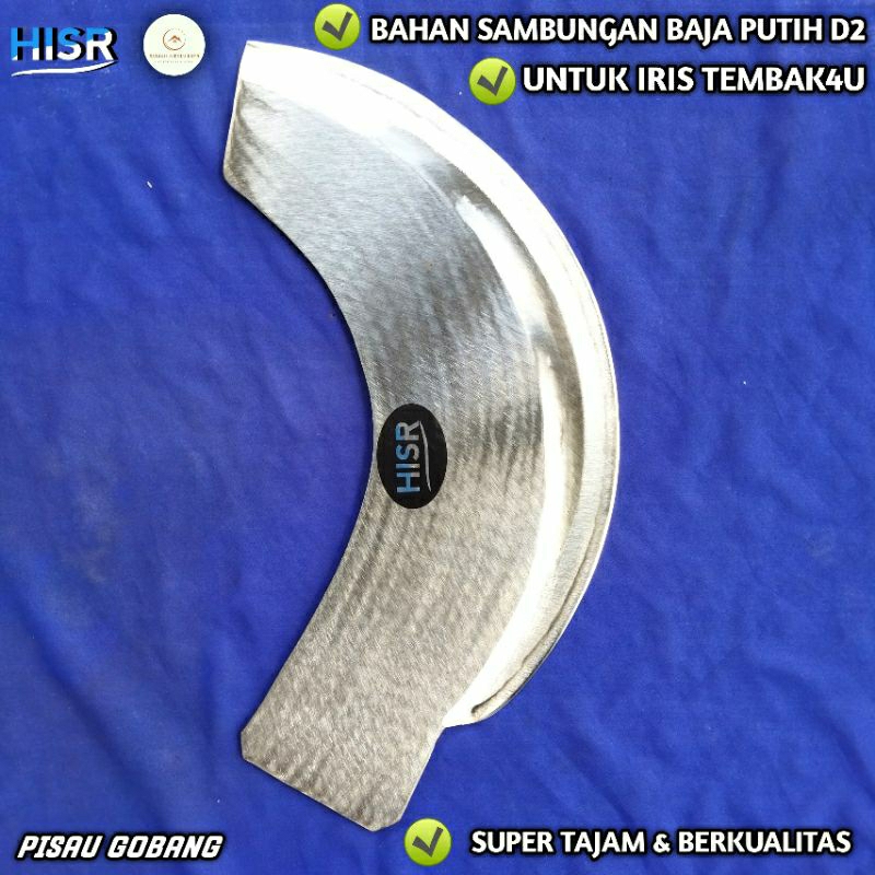 Pisau gobang bahan baja sambungan baja putih baja D2 Berkualitas