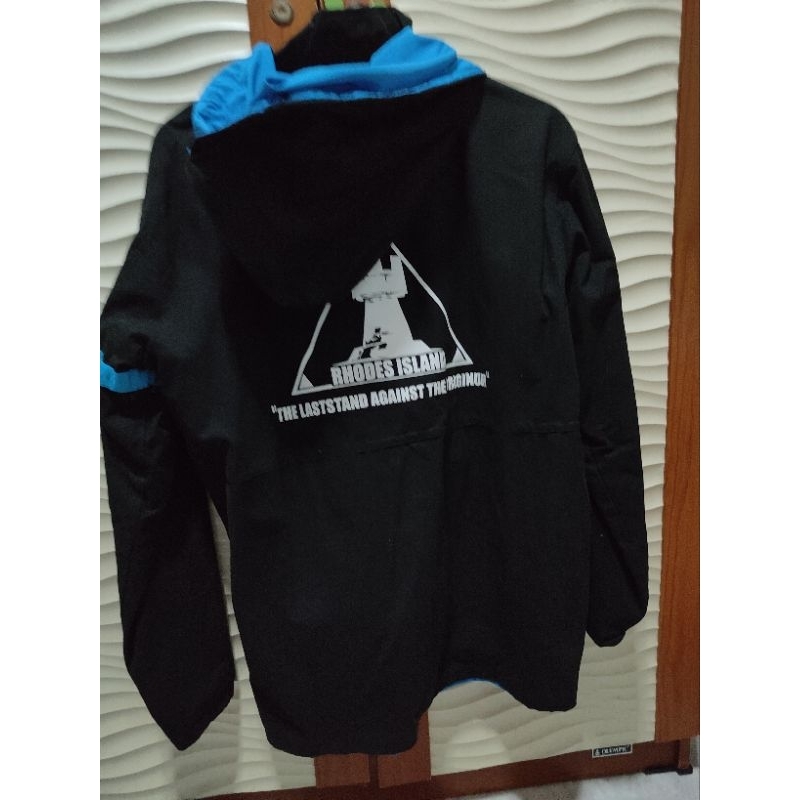 Jaket Parka Techwear Amiya Rhodes Island Arknights Jacket Kudou x Metro - Preloved Second