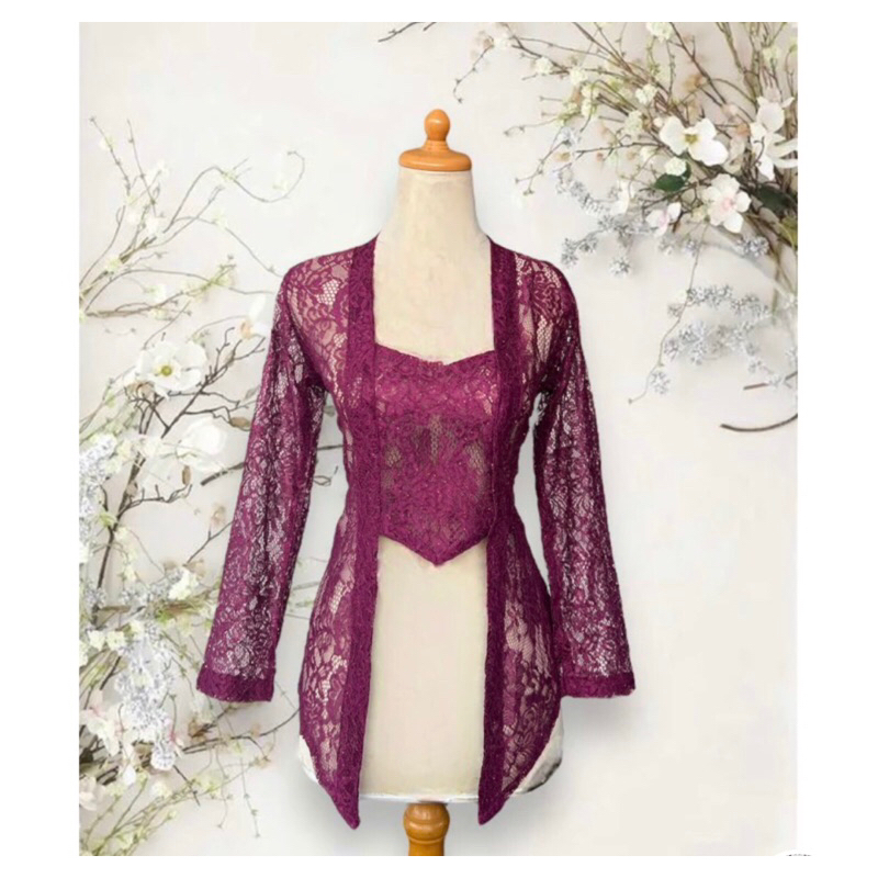 kebaya kutu baru polos modern ,kebaya kutu baru, kebaya kutu baru murah,kebaya kutu baru wisuda