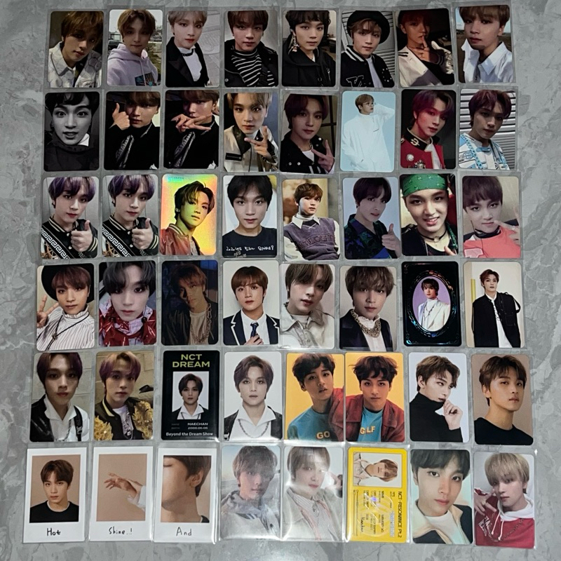 Pc Haechan Official NCT 127 NCT DREAM Poca Photocard (neozone, regular, resonance, kihno, wfm, fortu