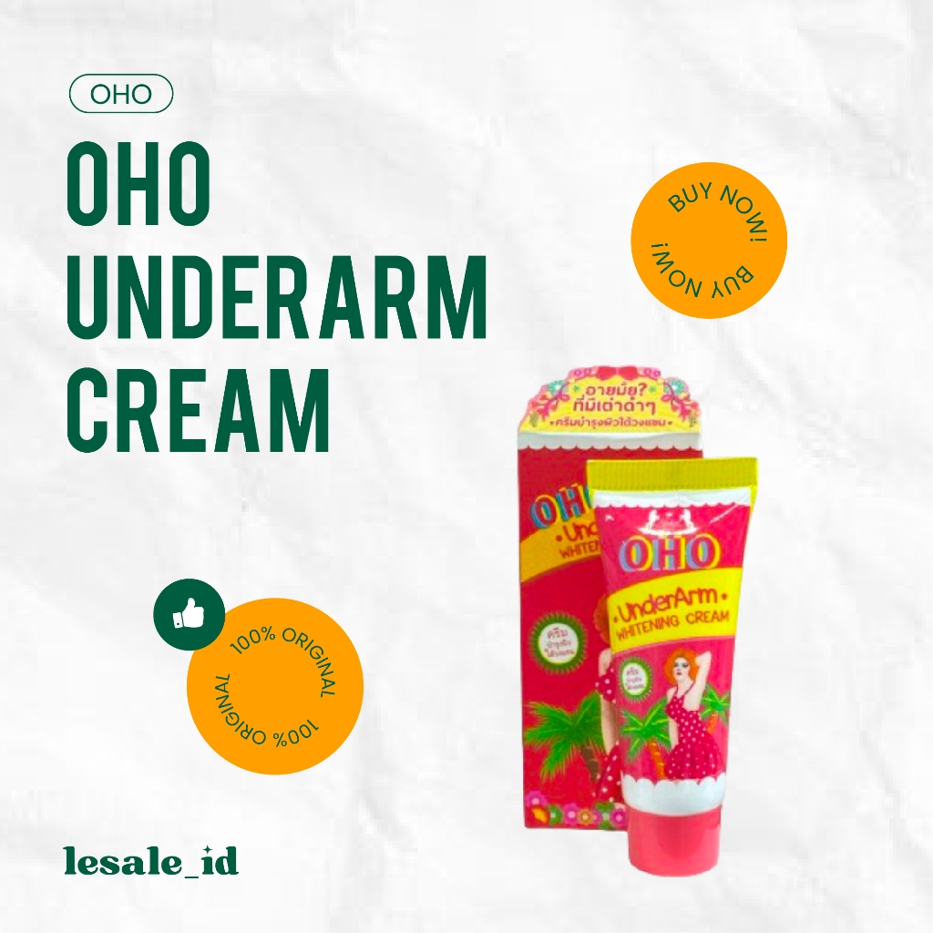 OHO Cream & Scrub