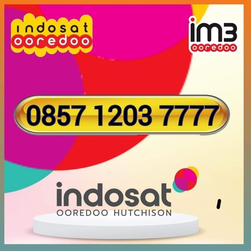 Sepasang Nomor cantik INDOSAT 7777