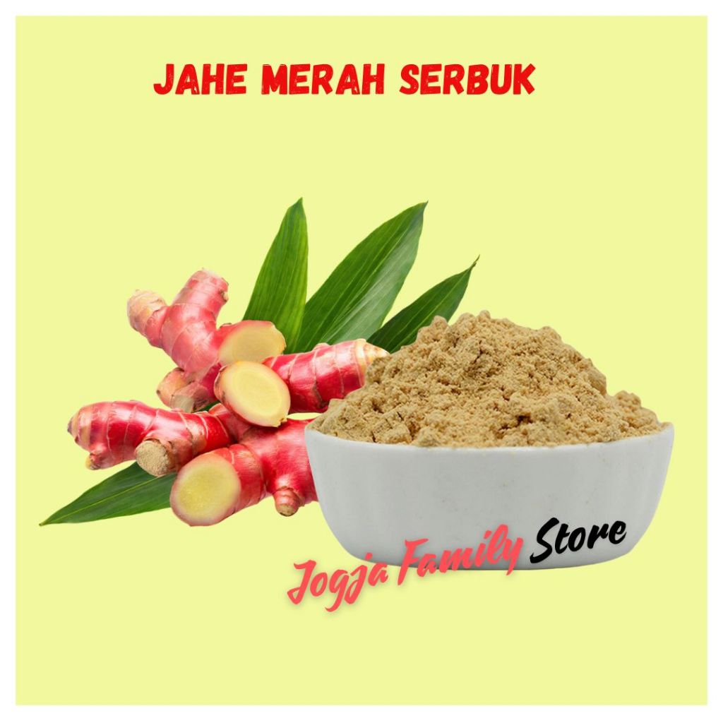 

Serbuk Rimpang Jahe Merah Murni 500 g / Bubuk Red Ginger Powder Murah
