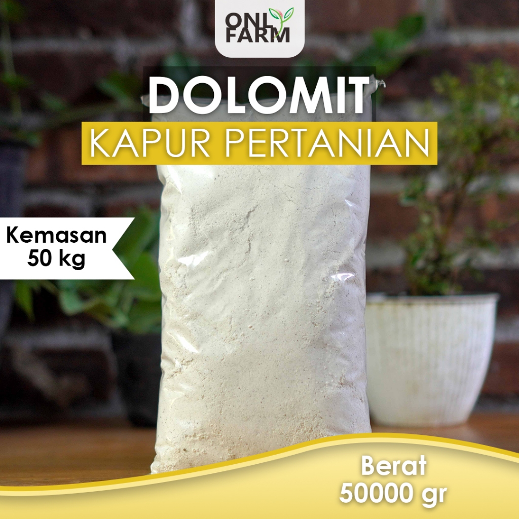Kemasan 50Kg Pupuk Kapur Dolomit Subur
