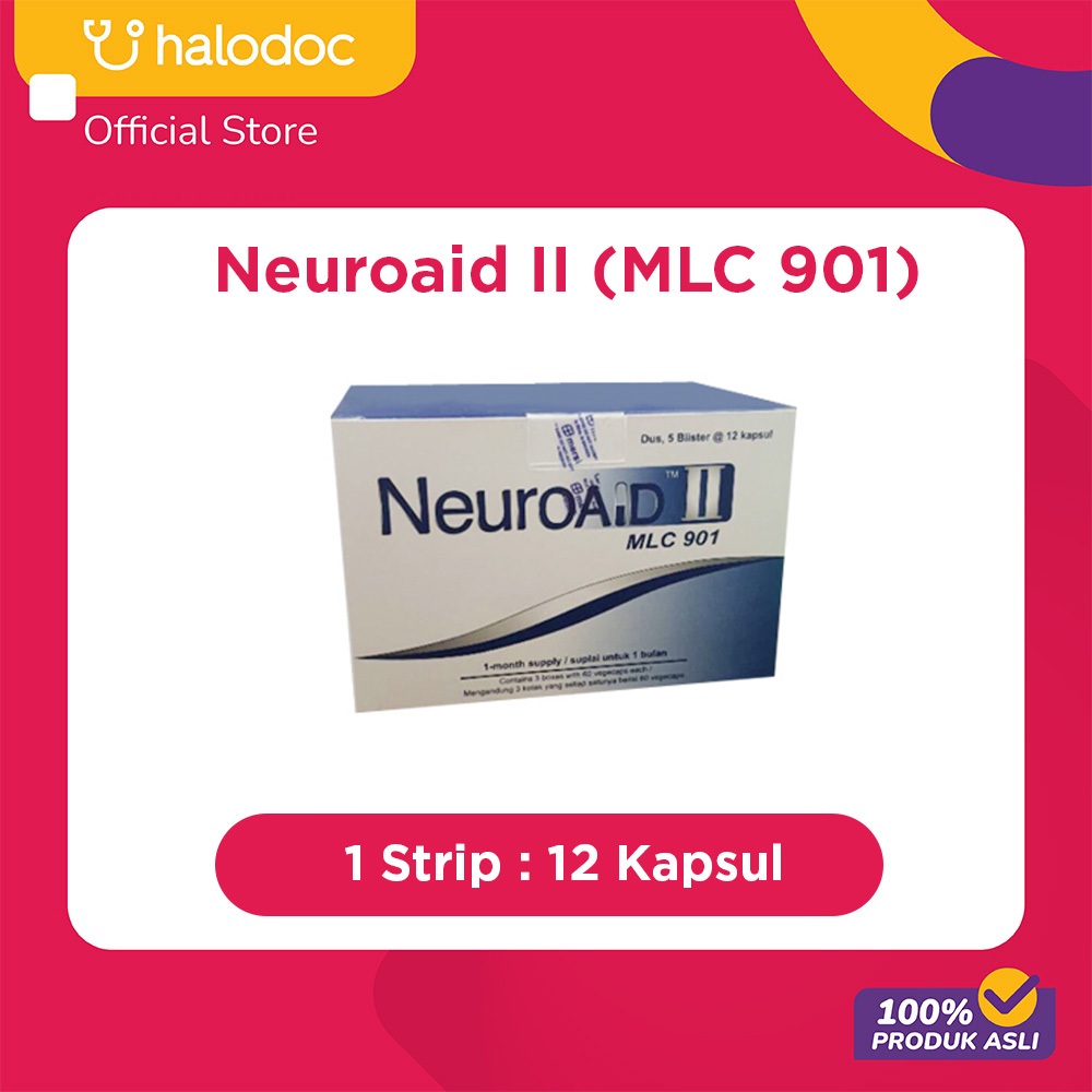 Neuroaid II (MLC 901) 12 Kapsul