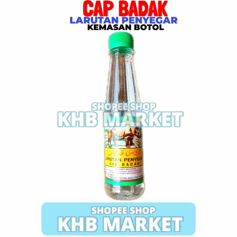 

Larutan Penyegar Cap Badak Botol 200ML