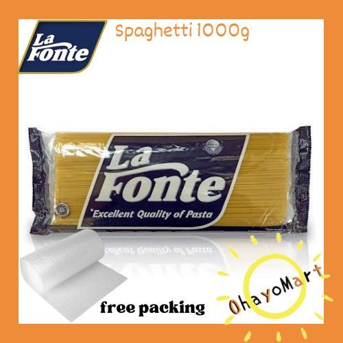 

La Fonte Pasta Spaghetti/ mie kering/ pasta instan 1000grm