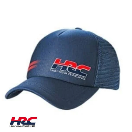 Topi Asli Honda Racing HRC23 Original Honda Navy Cap / Key Chain Leather Honda, Gantungan Kunci Hond