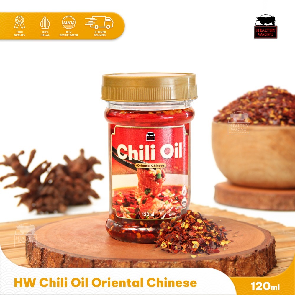 

Chili Oil Oriental Chinese Dipping Beef Dumpling Halal 120ml Healthy Wagyu