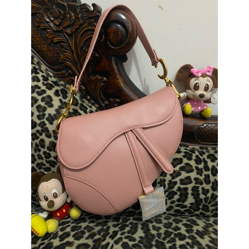 DIOR SADLE BAG PINK