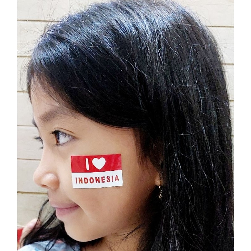 

Sticker Pipi Merah Putih isi 10 biji /Sticker Bendera Merah Putih/Sticker Agustusan