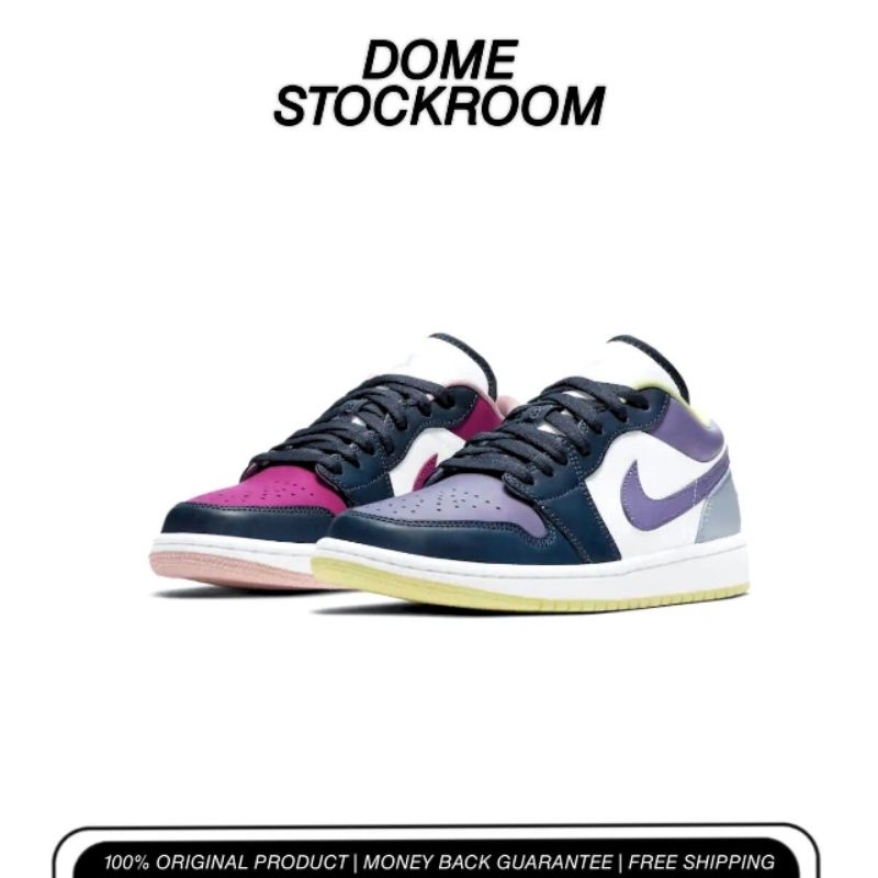 NIKE AIR JORDAN 1 LOW PURPLE MAGENTA BNIB 100% ORIGINAL