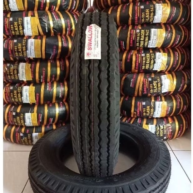 Ban Luar Roda-3 SWALLOW 450-12 (belakang) untuk Motor Angkutan Gerobak Roda-3