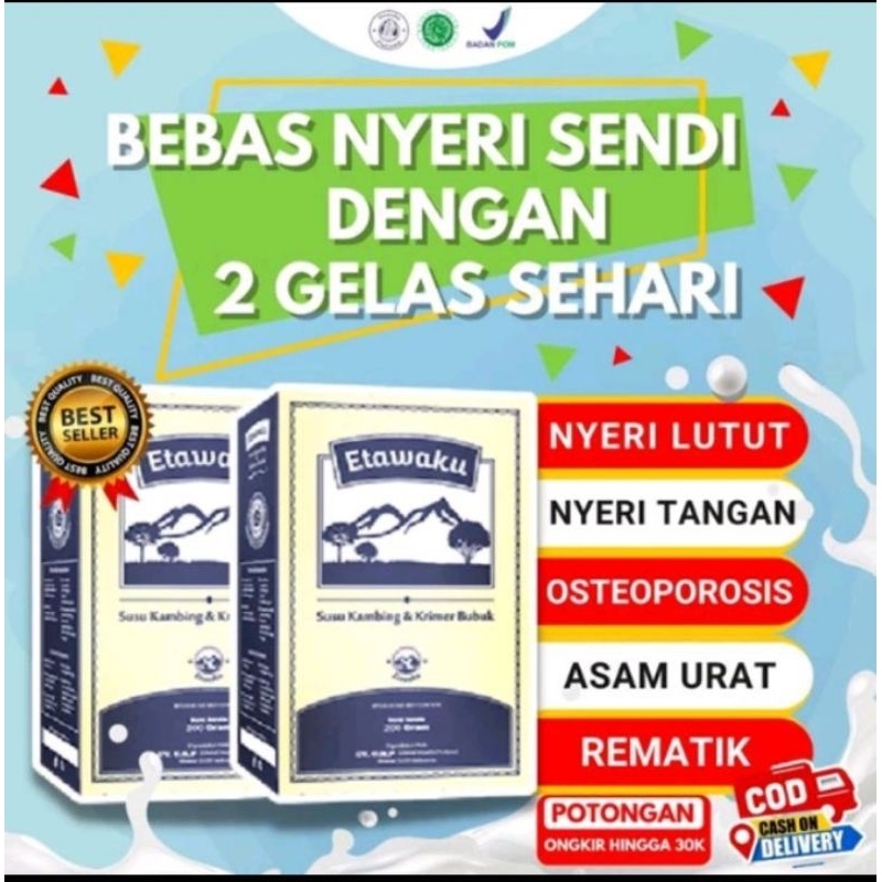 

Susu Kambing Etawaku Platinum 200 gr | susu Kambing Dan Krim Bubuk Rasa Original
