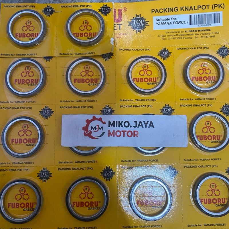 PAKING ASBES KNALPOT FORCE 1 FUBORU