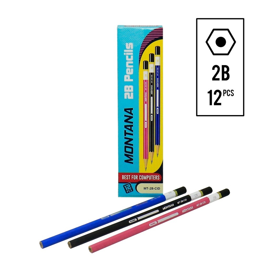 

PENSIL MONTANA MT-2B-CID 1 PACK ISI 12 PCS