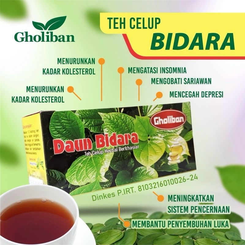 

Teh Celup Daun Bidara Gholiban