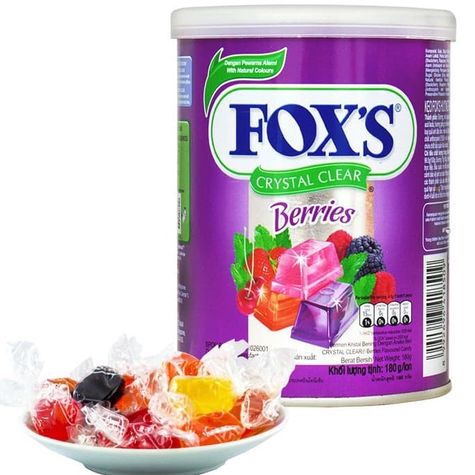 

PRODUCT TERPOPULER Permen FOXS FOX FOXS Tin Crystal Clear Candy Kaleng Berries 18 gr parcel lebaran idul fitri hadiah natal