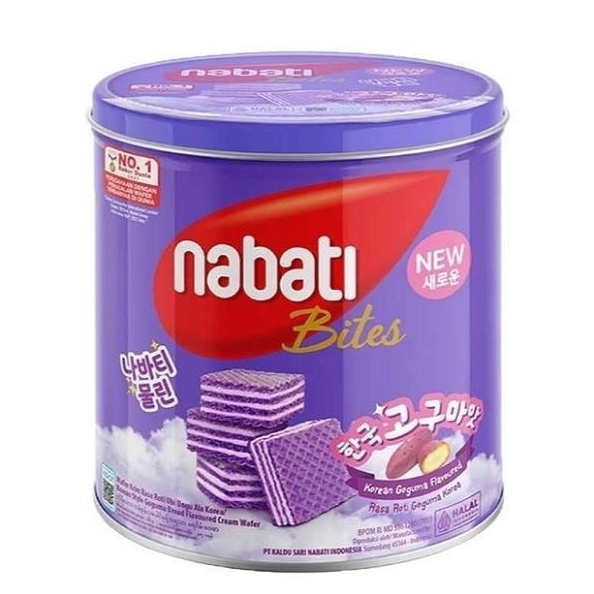 

SPESIAL DISCOUNT NABATI WAFER KOREAN GOGUMA TIN 287 GR Hampers Lebaran Jajan Lebaran parcel lebaran