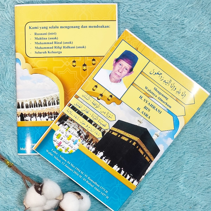 BUKU YASIN (TAHLIL + BURDAH + DLL.)