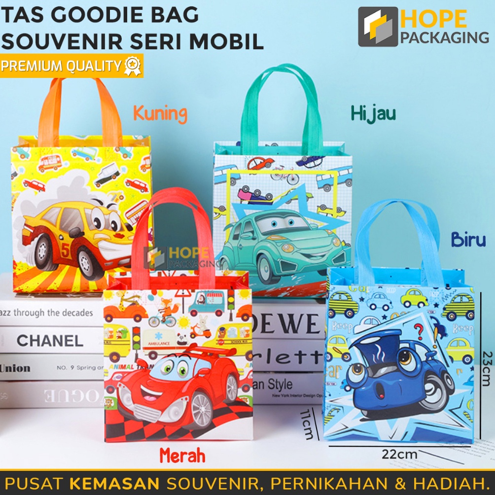 

PAKET HEMAT Goodie Bag Motif Mobil Size M 23x22x11cm Tas Tenteng Hadiah Ultah Anak Tas Hadiah Snack Tas Kado Goodie Bag Ultah Tas Souvenir Goodie Bag Tas Jinjing Hampers