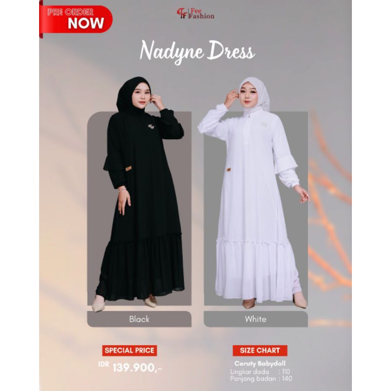 Dress by fee fashion/gamis by fee fashion/midi by fee fashion