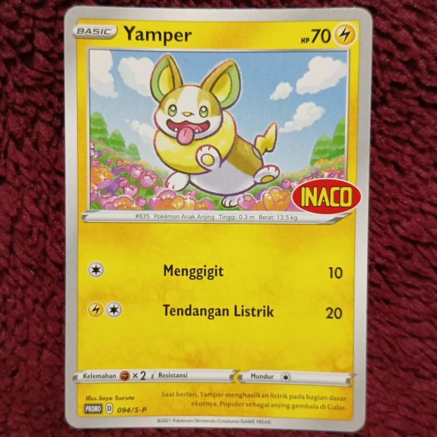 Yamper Promo INACO 094/S-P - Pokemon TCG Indonesia