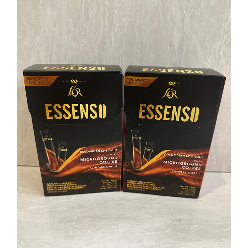 

LOR ESSENSO COFFE WITH MICROGROUND COMPLEX & BOLD 100% ARABICA