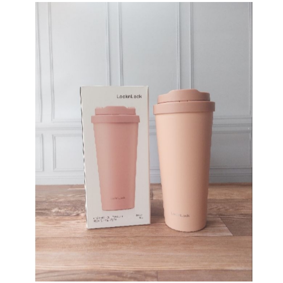 Locknlock One Touch Clip Tumbler PINK