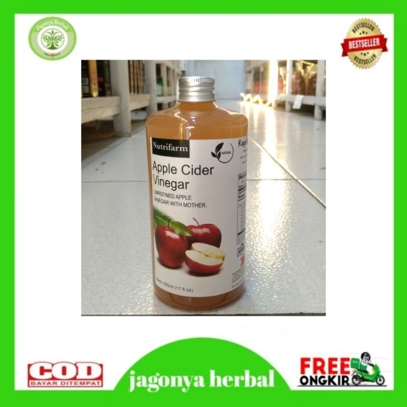 

CUKA APEL NUTRIFARM ORIGINAL 500ML-APPLE CIDER VINEGR WITH MOTHER