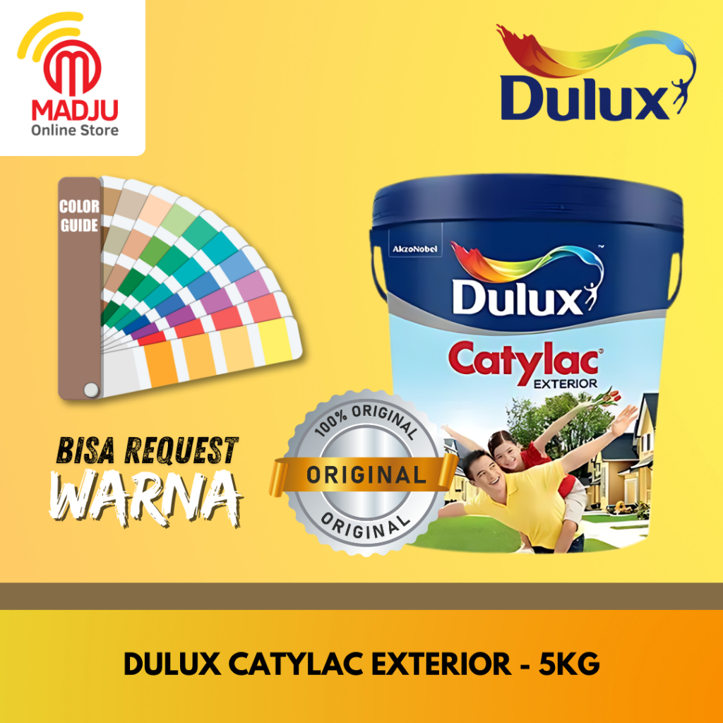 Dulux Catylac Exterior Cat Tembok Luar Ruangan 5kg