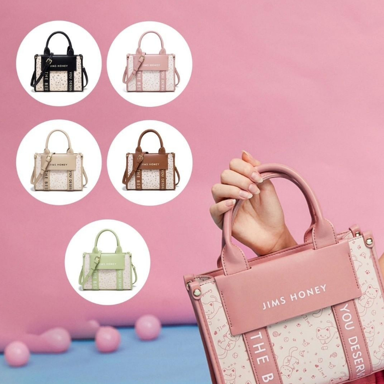 JIMS HONEY MEIKO BAG Tas Selempang Wanita Korea Sling Bag Terbaru Aesthetic
