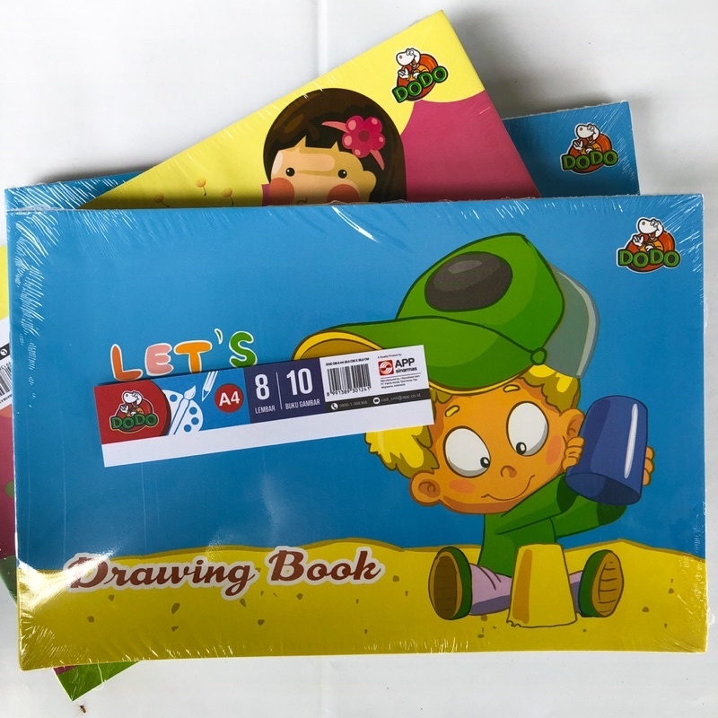 

[10PCS] BUKU GAMBAR DODO A4 / BUKU MENGGAMBAR ISI 8 LEMBAR CEWEK COWOK