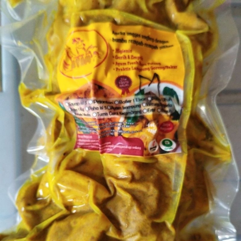 

Ungkep In Ayam [Manuk Londo] Isi 4 Ekor