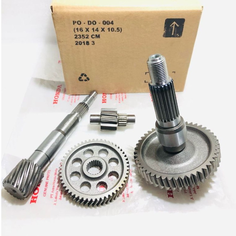 GEAR GARDAN GIR BOX RASIO SET ISI 4 BEAT FI ESP K81 STARTER HALUS SCOOPY FI DONAT K93 STATER HALUS G