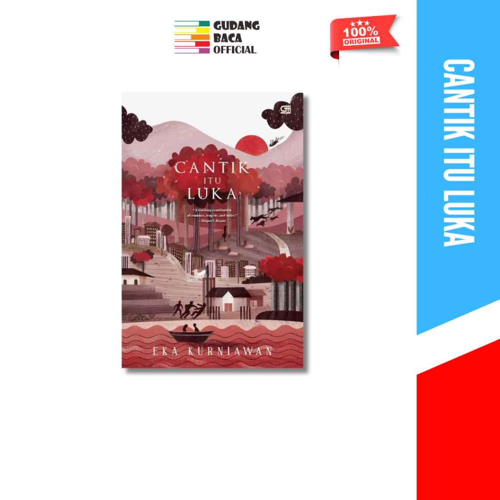 Novel Cantik Itu Luka - Cantik Itu Luka (Edisi 20 Tahun) Hard Cover