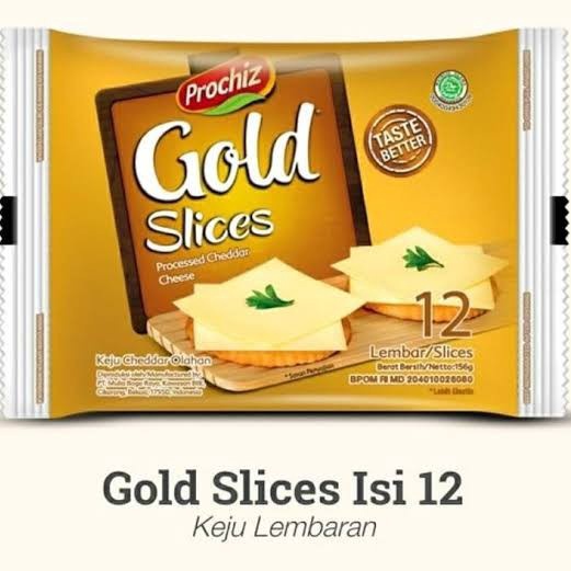 

Serba Murah Prochiz Gold Slice 156gr Isi 12 LembarSlices B52